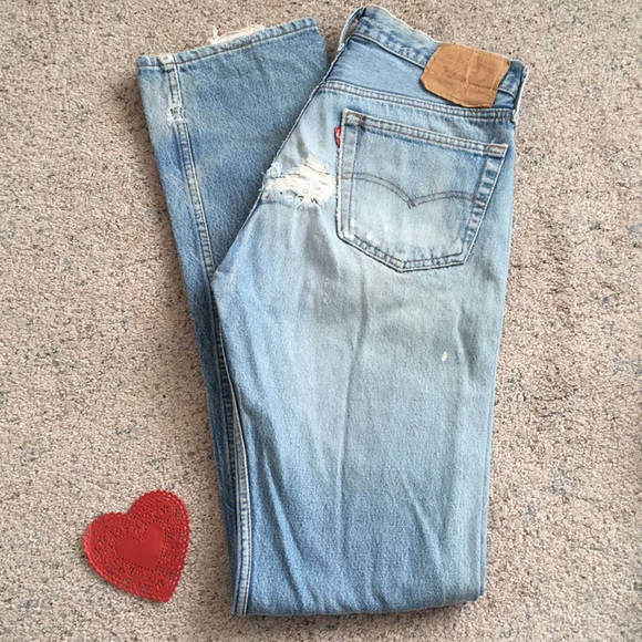 Levi's Other - LEVI’S Vintage 501 Button Down Blue Jeans Size 32 x 40 tag